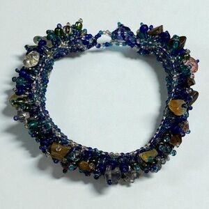 Vibrant Beaded Bracelet with Multicolor Stones